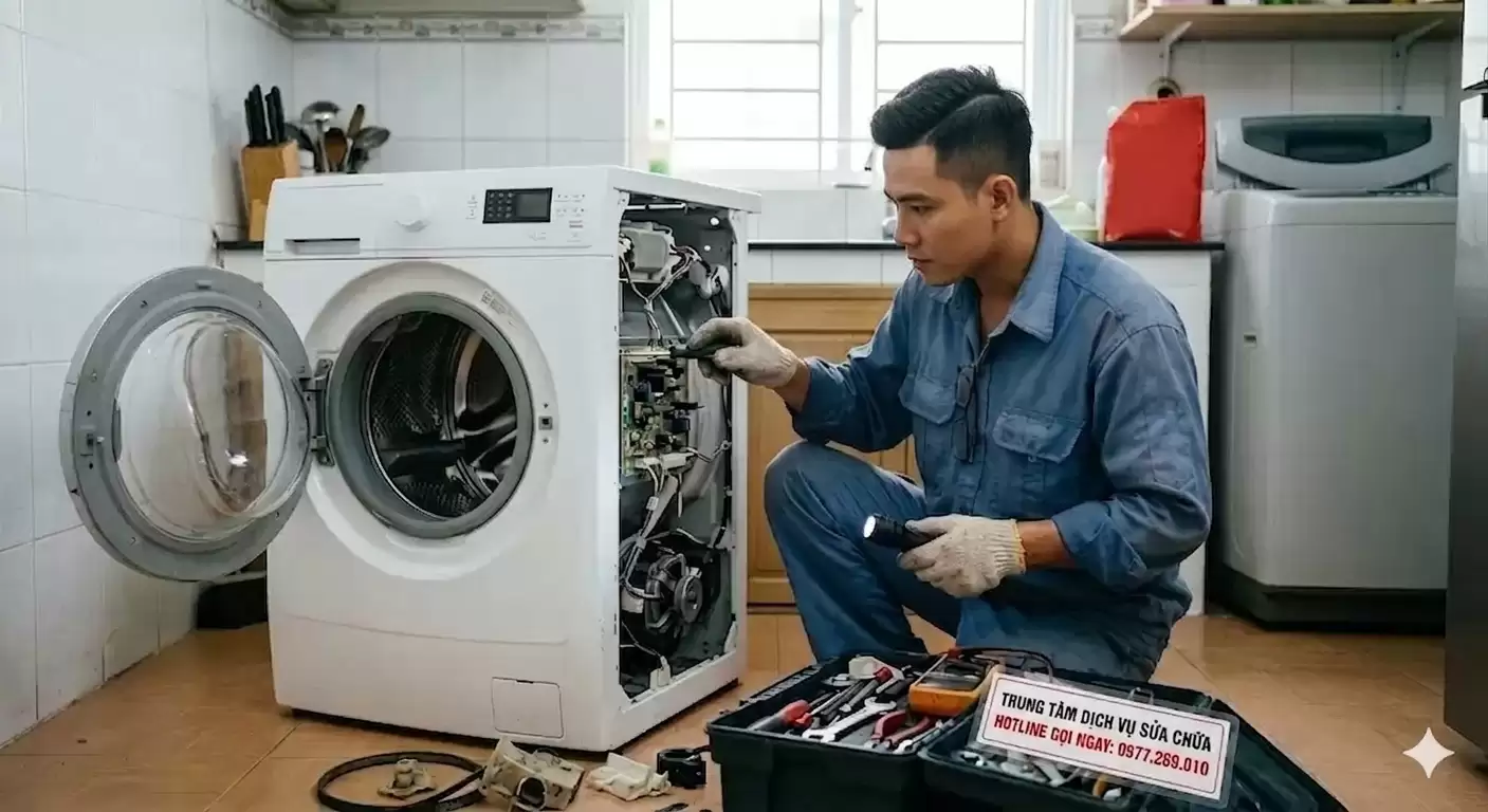 Sửa Máy Giặt Electrolux Tại TP.HCM – Dịch Vụ Nhanh Chóng, Uy Tín, Giá Tốt
