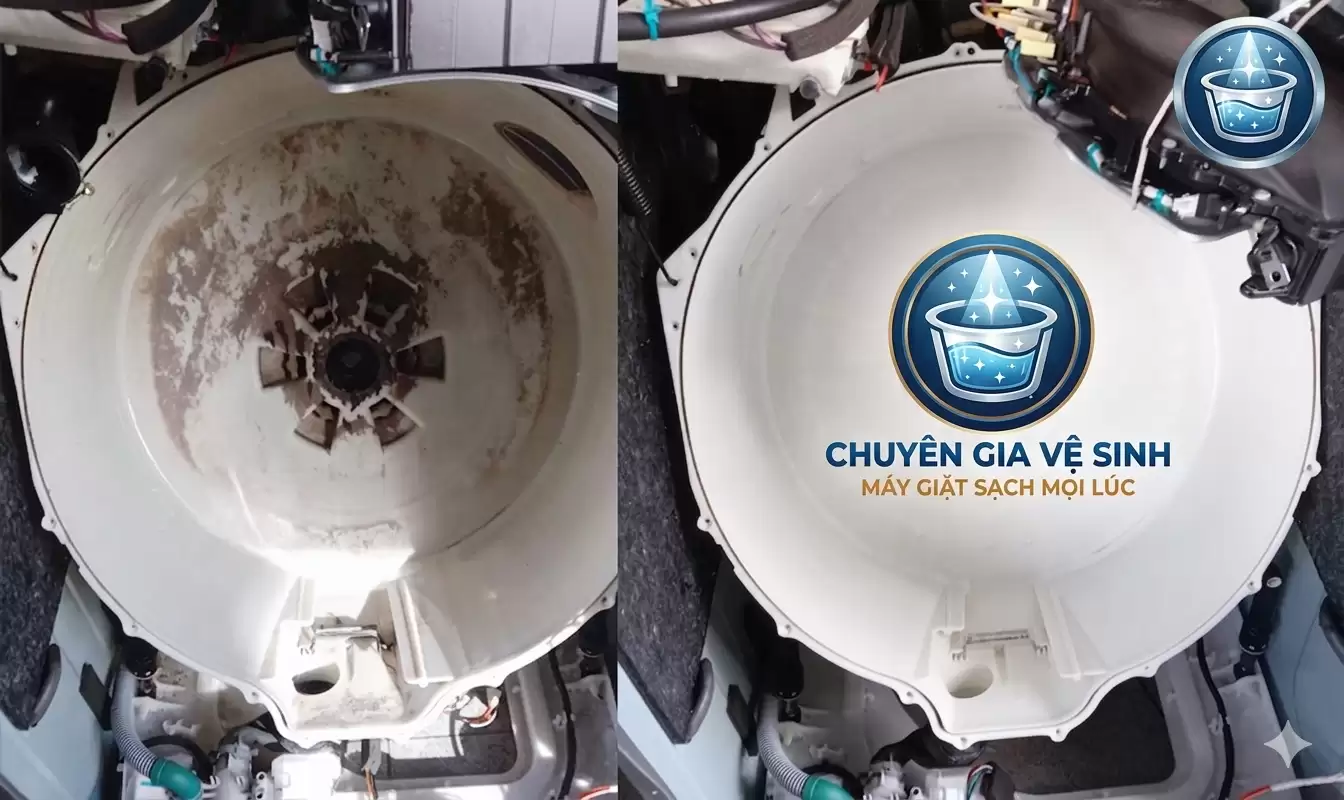 Vệ Sinh Máy Giặt Tại TP.HCM – Sạch Sâu, Khử Mùi, Bảo Vệ Sức Khỏe