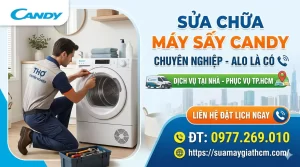 Sửa Máy Sấy Candy Tại TP.HCM – Dịch Vụ Nhanh Chóng, Uy Tín, Giá Tốt