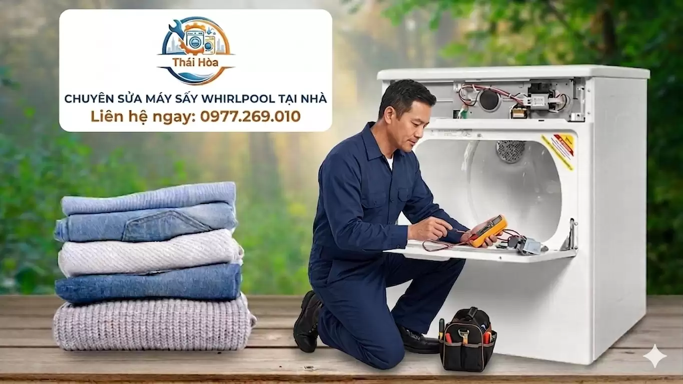 Sửa Máy Sấy Whirlpool Tại TP.HCM – Dịch Vụ Nhanh Chóng, Uy Tín, Giá Tốt