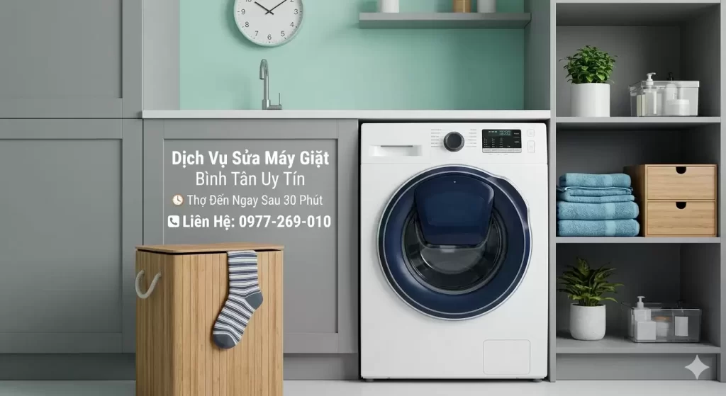 Sửa Máy Giặt Bình Tân Uy Tín, Thợ Đến Ngay Sau 30 Phút