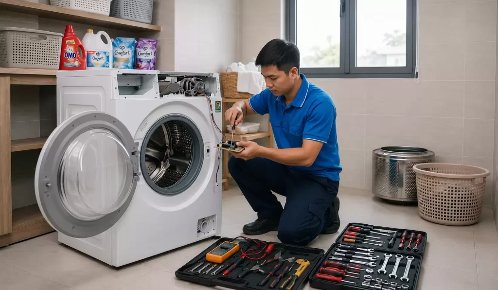 DỊCH VỤ SỬA CHỮA MÁY GIẶT | TẠI NHÀ TPHCM UY TÍN PHỤC VỤ THẦN TỐC 15 PHÚT