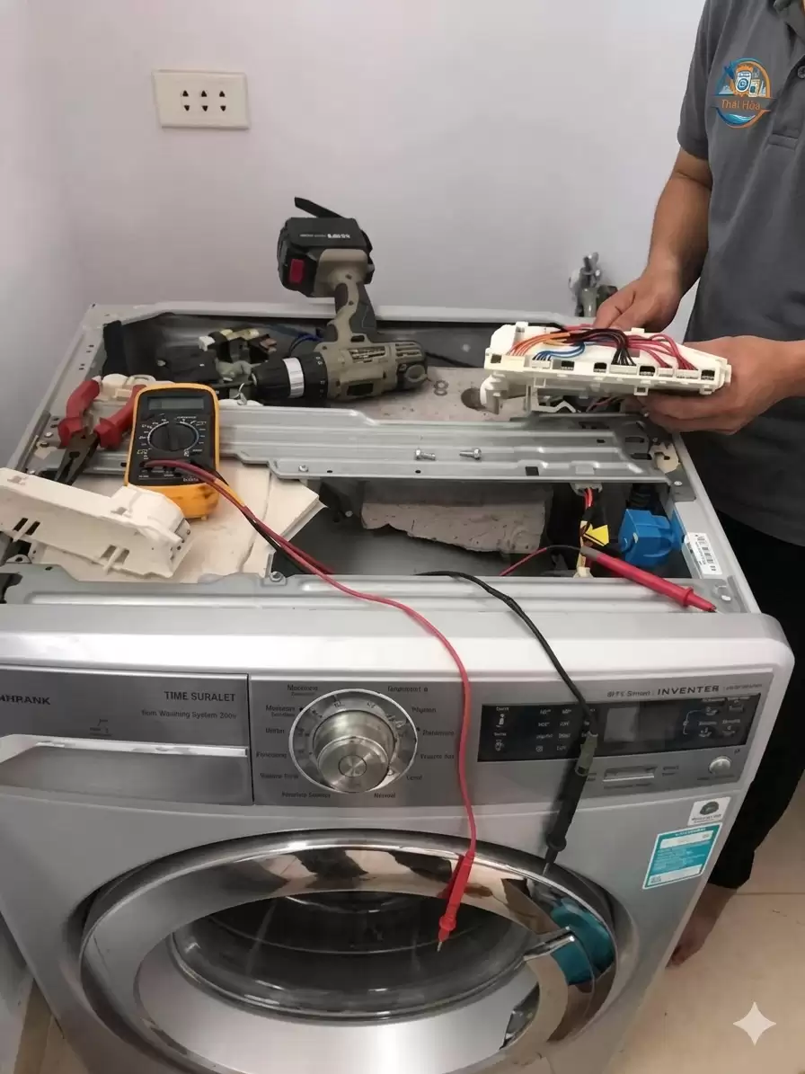 SỬA MÁY GIẶT ELECTROLUX CỬA NGANG | TP.HCM UY TÍN GIÁ MINH BẠCH