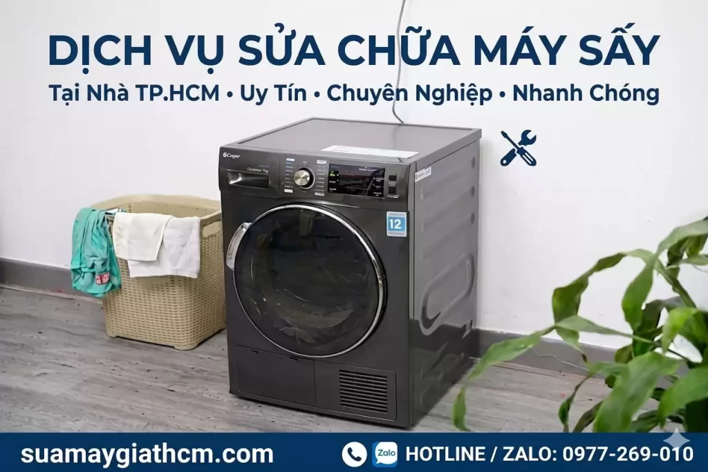 Dịch Vụ Sửa Chữa Máy Sấy Tại Nhà TPHCM Chuyên Nghiệp Giá Rẻ