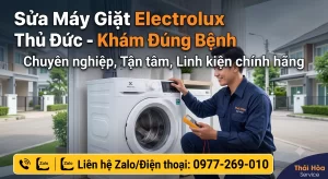 Sửa Máy Giặt Electrolux Thủ Đức – Khám Đúng Bệnh