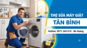 Sửa Máy Giặt Tân Bình Thợ Đến Nhanh, Bắt Đúng Bệnh