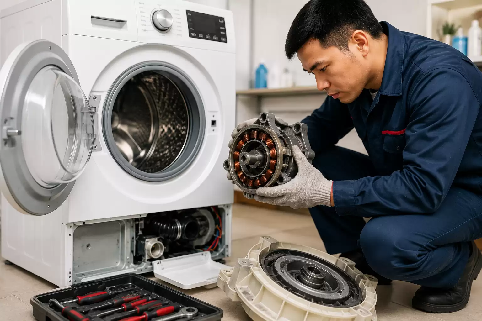 Cách Sửa Máy Giặt LG Báo Lỗi PE / Lỗi LE