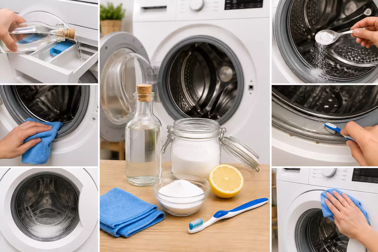 Cách Tự Vệ Sinh Máy Giặt Tại Nhà & Sự Thật Ít Thợ Nào Dám Kể
