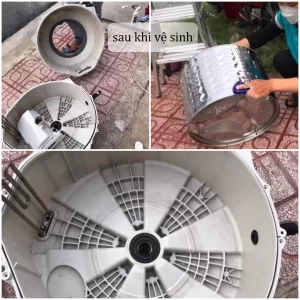 Dịch Vụ Vệ Sinh Máy Giặt Quận 12 Tới Lẹ – Tháo Rã Lồng Sạch Bong Làm Thật Thà