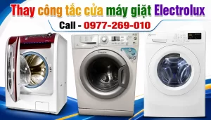 thay khóa cửa máy giặt electrolux