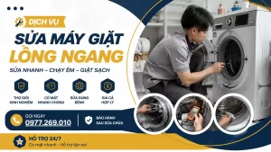 Sửa Máy Giặt Lồng Ngang Rành Mạch Bệnh Tình | Báo 1 Giá