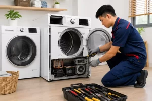Sửa Máy Sấy Bơm Nhiệt Tại Nhà | Trị Tận Gốc, Không Vẽ Bệnh