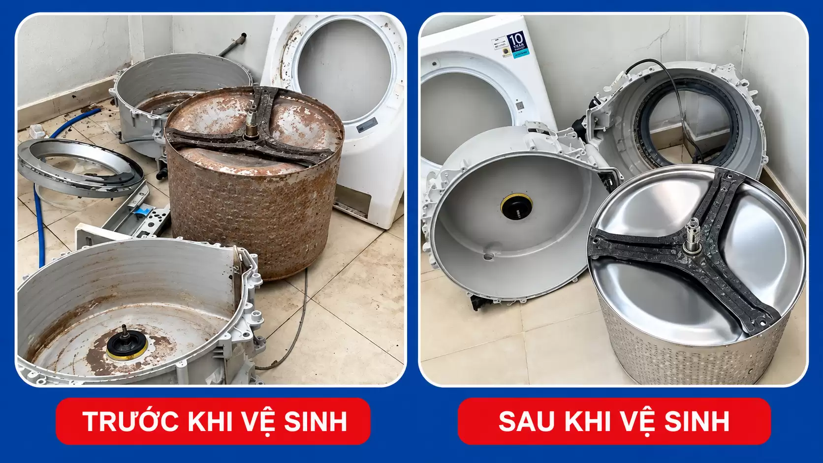 Thợ Vệ Sinh Máy Giặt Quận 2