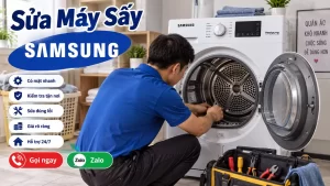Dịch Vụ Sửa Máy Sấy Samsung Tới Lẹ | Alo Thợ Hòa
