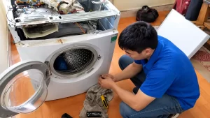 Vệ Sinh Máy Giặt Quận 10 Rã Lồng Kỹ Lưỡng Lẹ | Thợ Hòa