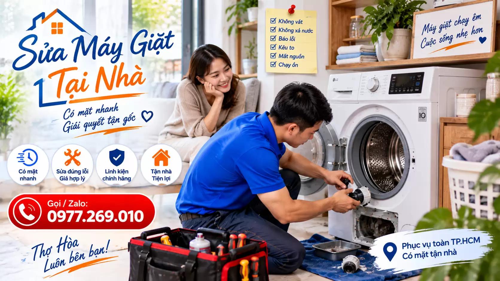 DỊCH VỤ SỬA MÁY GIẶT