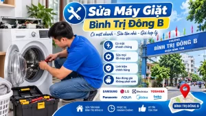 Thợ Sửa Máy Giặt Bình Trị Đông B Lội Hẻm Tới Lẹ Khám Điện Báo 1 Giá