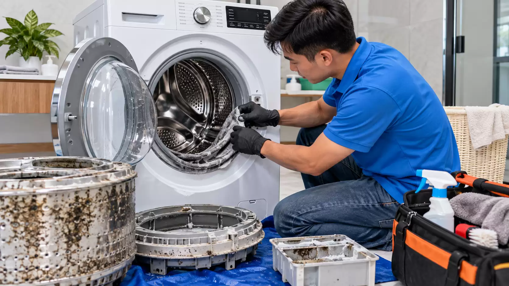 Thợ Sửa Máy Giặt Electrolux Tân Phú
