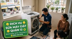 Sửa Máy Giặt Lê Văn Khương Tới Liền – Báo Đúng 1 Giá, Ưng Bụng Mới Làm