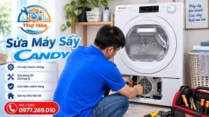 Thợ Sửa Máy Sấy Candy Tại Nhà TPHCM | Rã Máy Khám, Báo 1 Giá