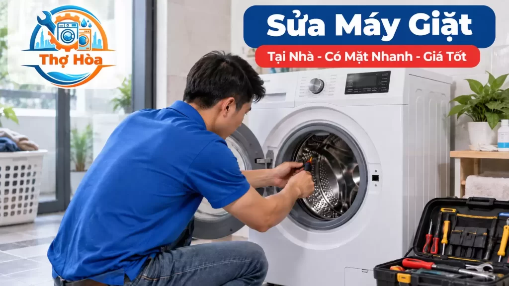 Sửa Máy Giặt Ngoài Giờ Hành Chính HCM | Thợ Tới Lẹ Buổi Tối Đo VOM Rành Mạch