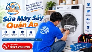 Sửa Máy Sấy Quần Áo Phường Thạnh Lộc | Đo Điện Rành Mạch, Báo 1 Giá