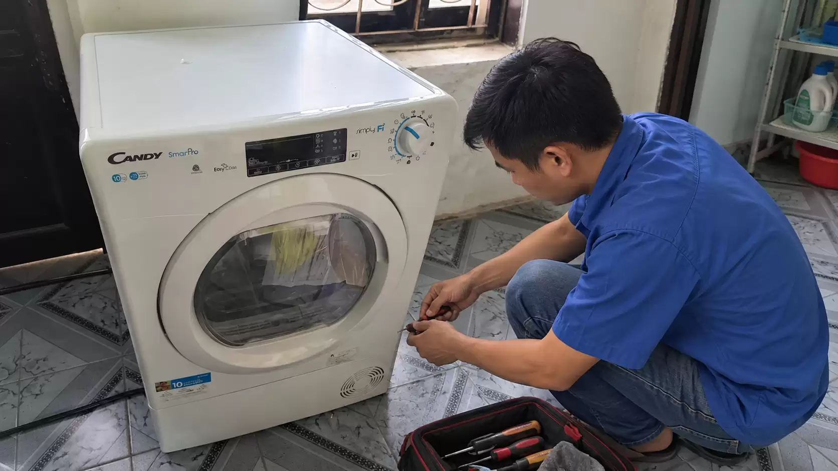 Sửa Máy Sấy Candy Quận Tân Phú Tới Lẹ | Đo Điện Báo 1 Giá