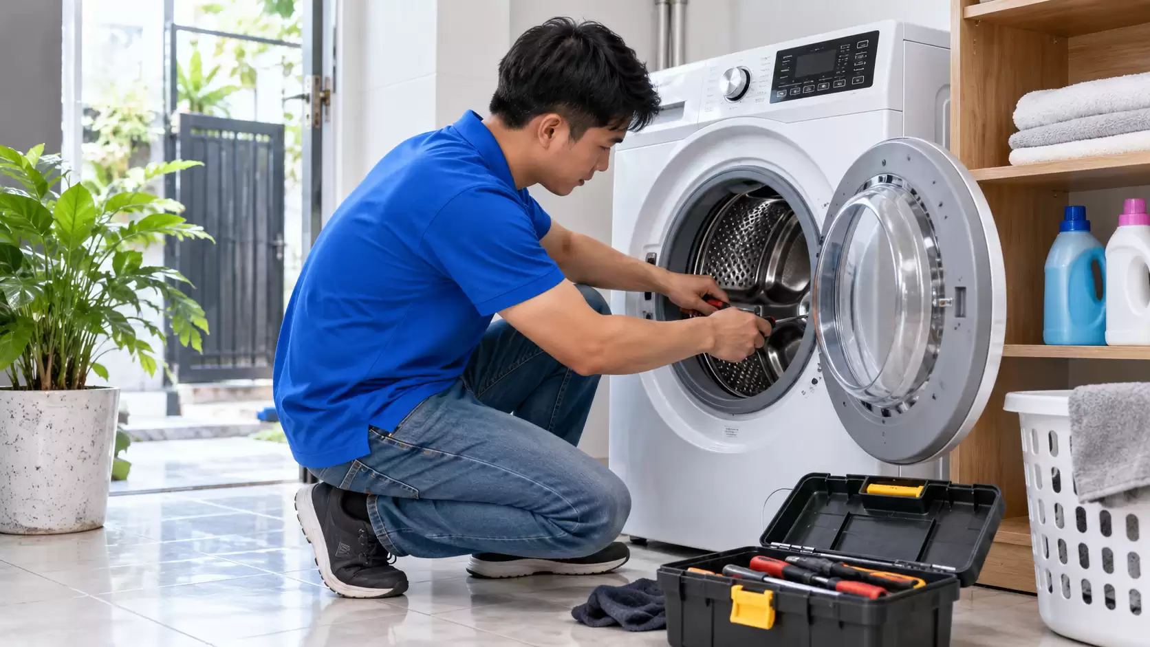 Thợ Sửa Máy Giặt Hương Lộ 2 Bình Tân | Tới Lẹ, Báo 1 Giá