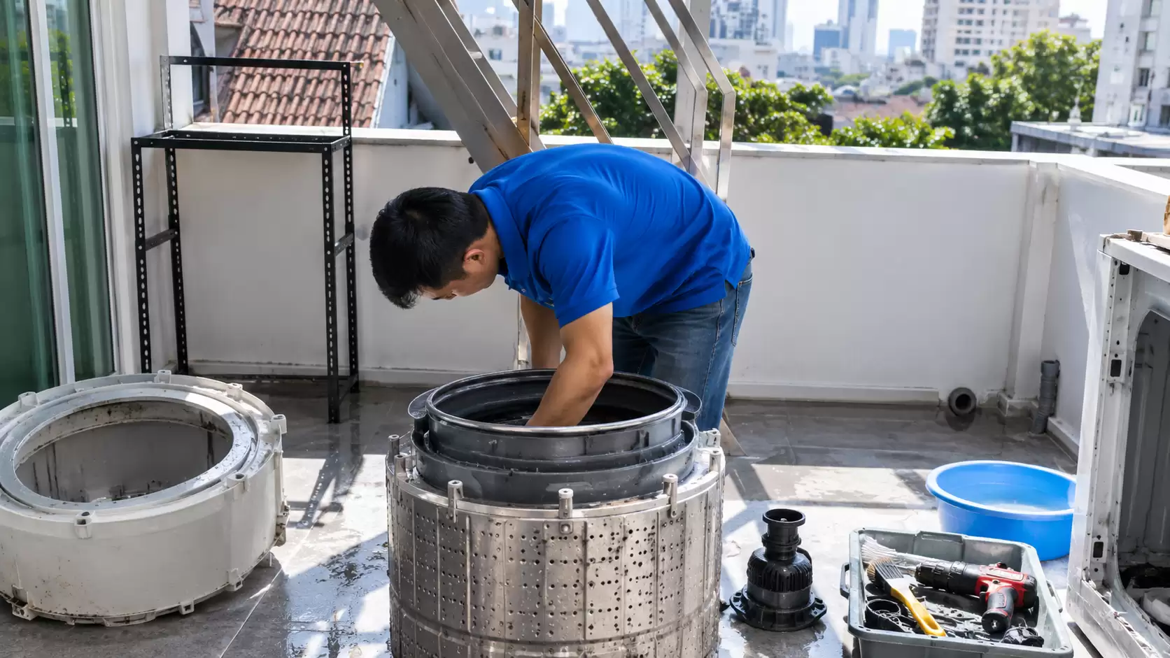 Vệ Sinh Máy Giặt Đường Sư Vạn Hạnh Quận 10 Lẹ | Thợ Hòa
