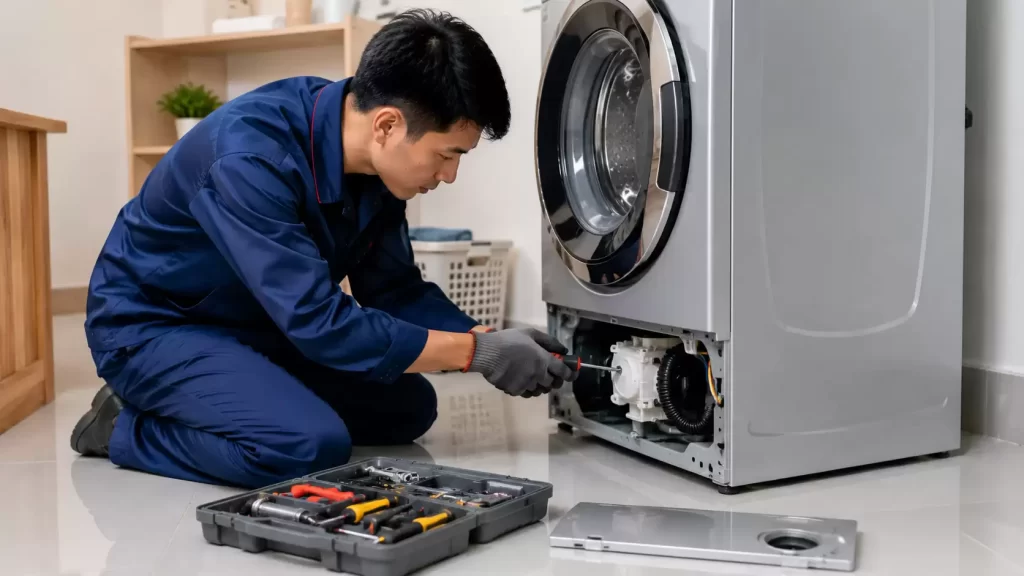 Thợ Sửa Máy Giặt Đường Tân Kỳ Tân Quý | Khám Mạch, Báo 1 Giá
