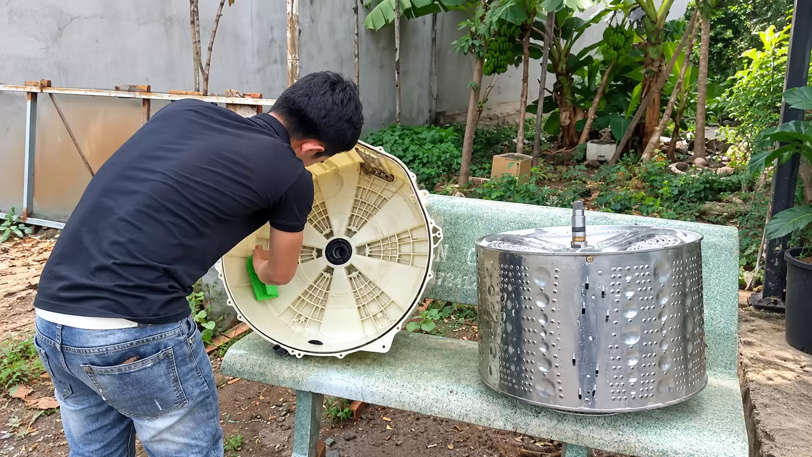 tháo lồng máy giặt khu vực tân sơn nhì