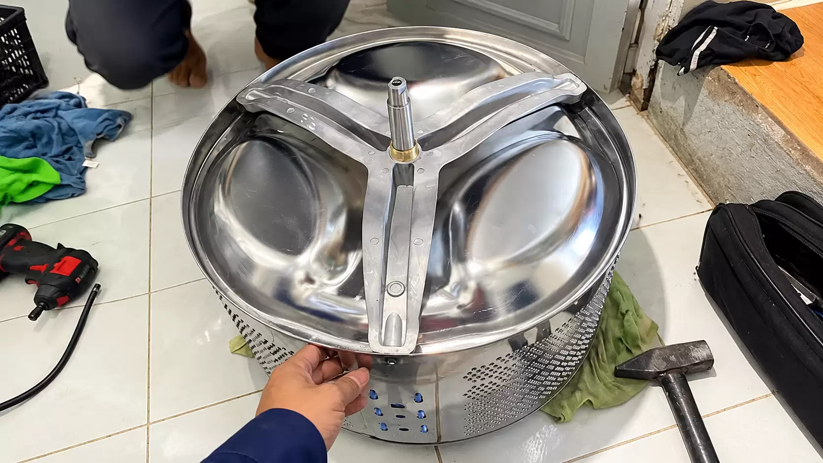 tháo rã thay chảng ba gãy mục lẹ